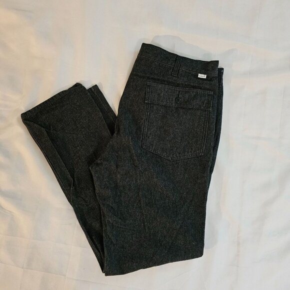 Levi's Men's Two Horse Black Denim Trouser Jeans 40 x 32 - Picture 3 of 4